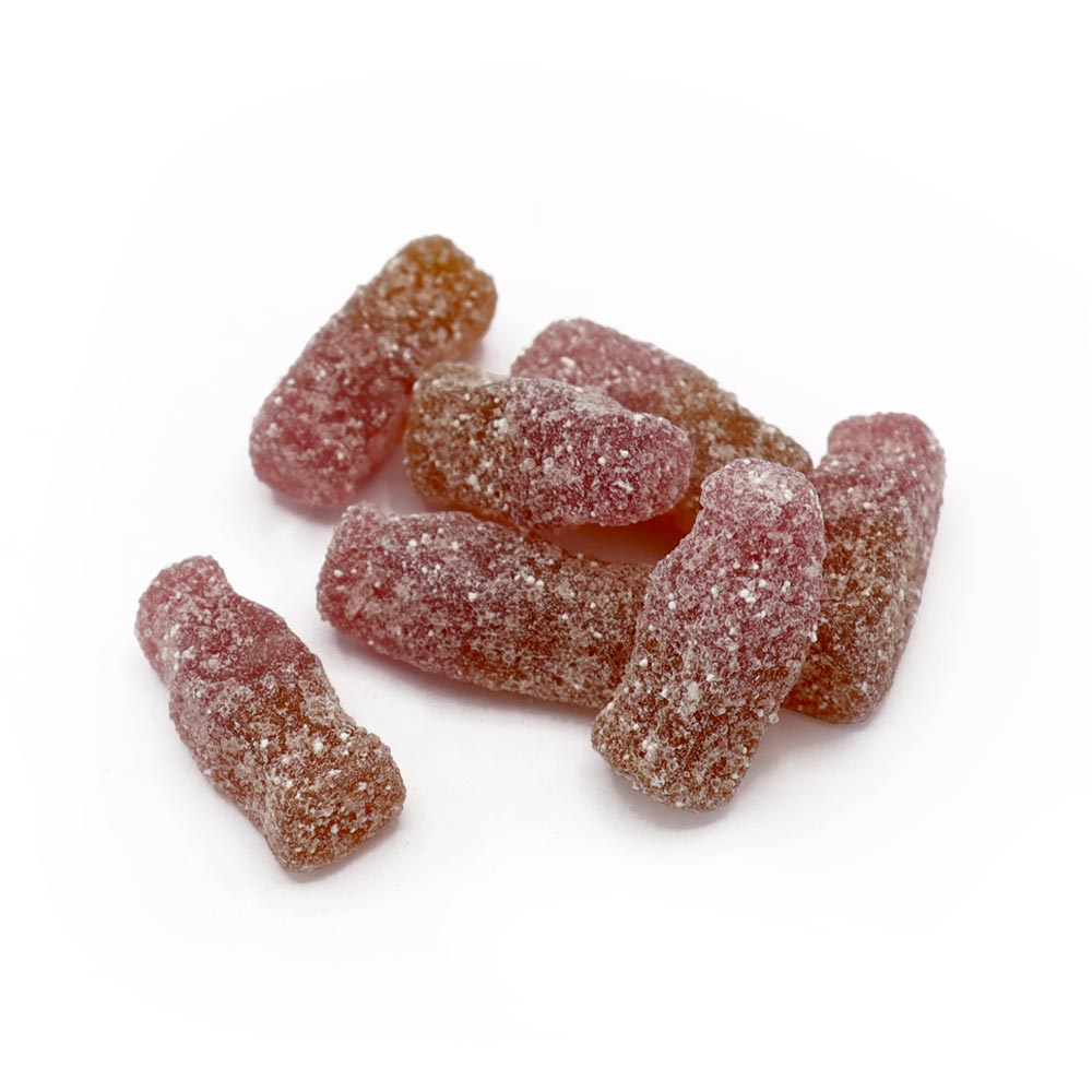 Vegan Fizzy cherry bottles