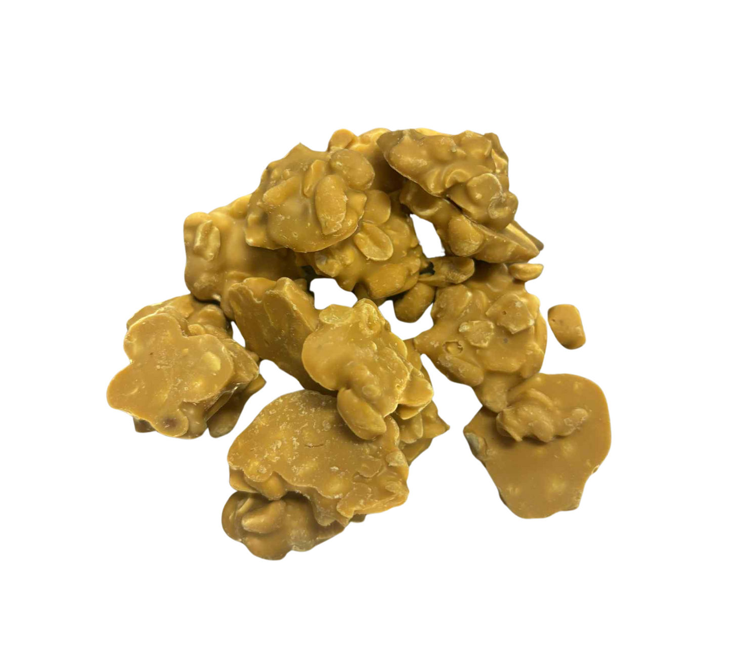 Salted Caramel and Sea Salt Peanut Clusters