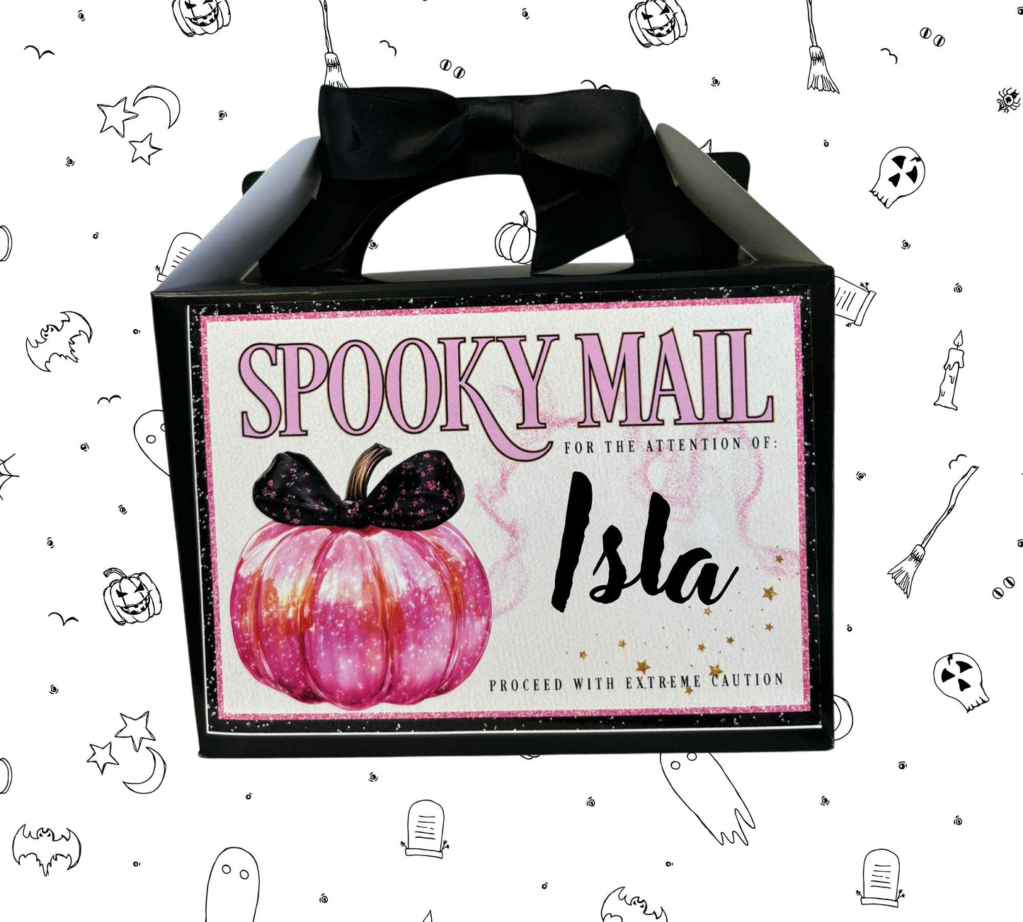 Halloween Personalised Treat Box