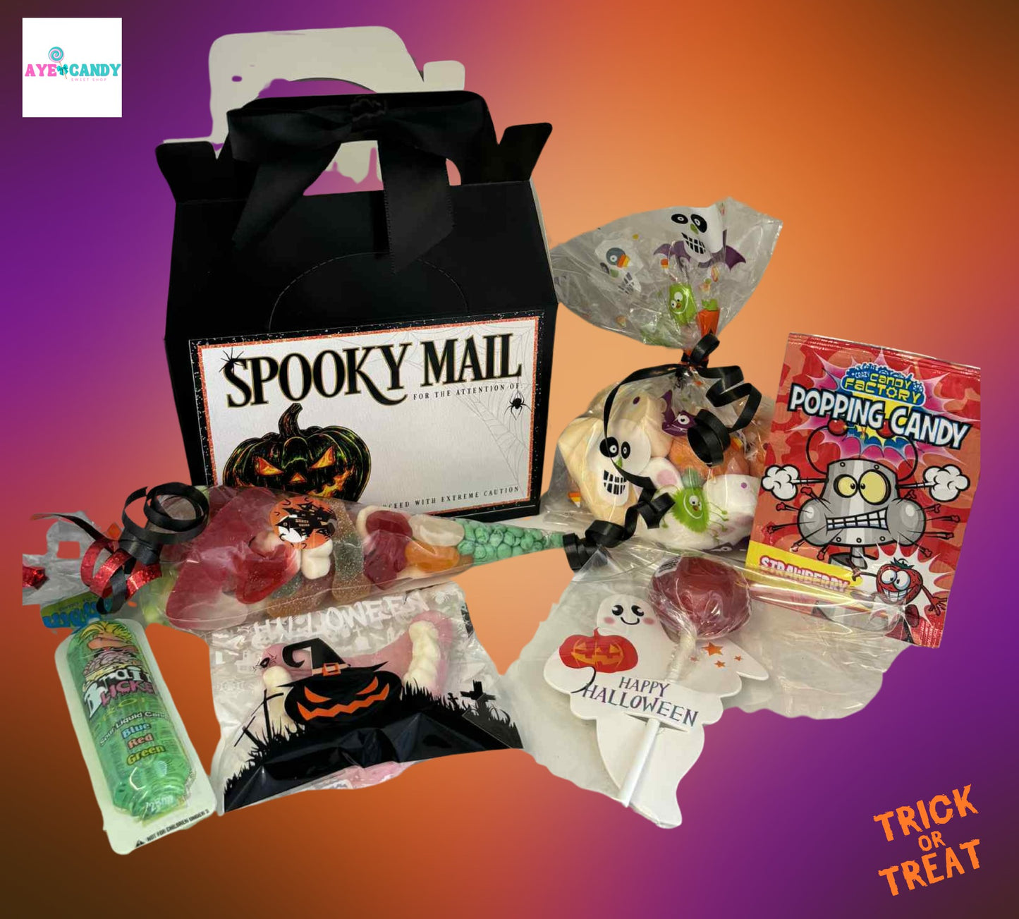 Halloween Personalised Treat Box