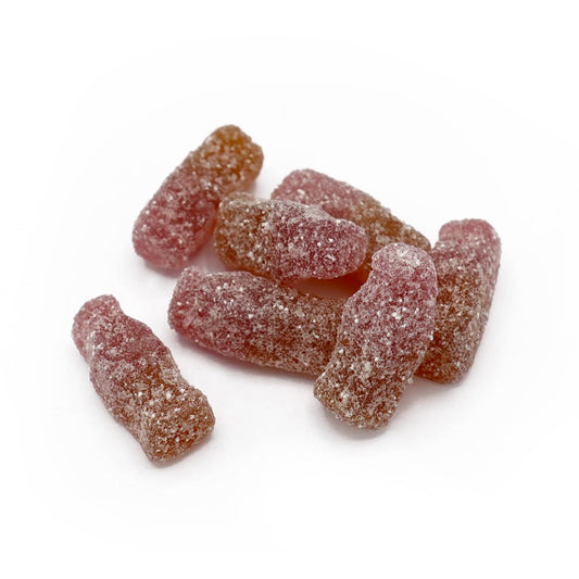Vegan Fizzy cherry bottles