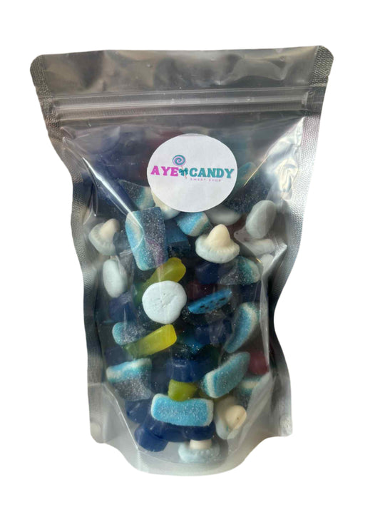 Blue pre-made Pick n Mix 500g
