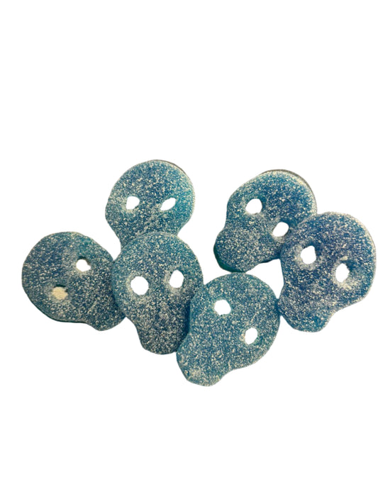 Blue Fizzy Skulls