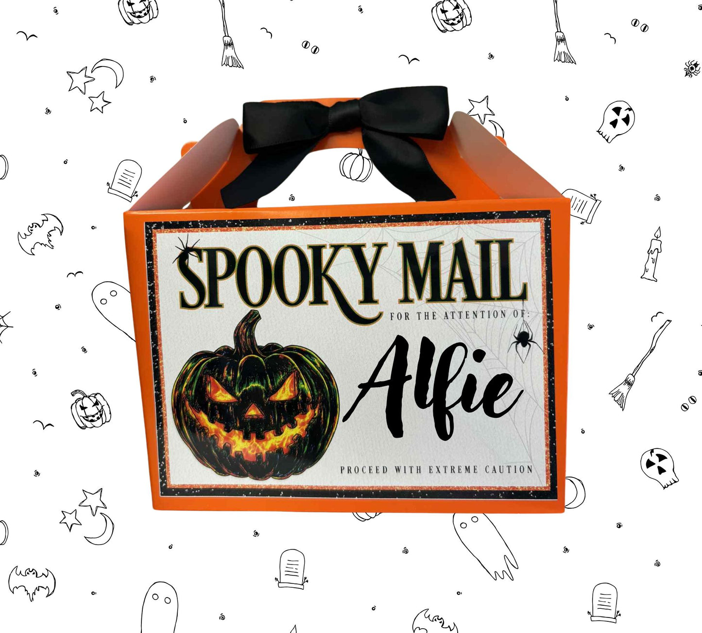 Halloween Personalised Treat Box
